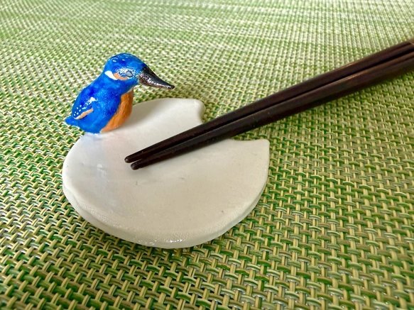 カワセミの箸置き(野鳥シリーズ)