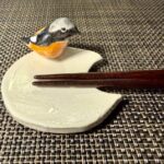 鳥の箸置き：ジョウビタキ