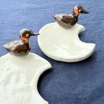 鳥の箸置き：カイツブリ