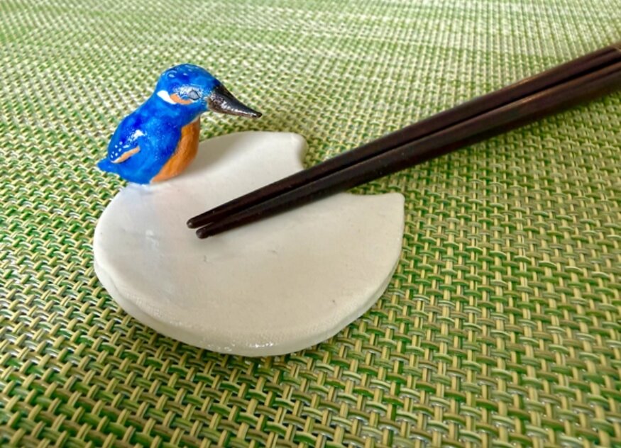 カワセミの箸置き