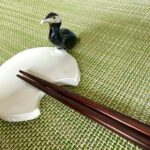鳥の箸置き：カワウ