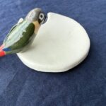 鳥の箸置き：ウロコインコ